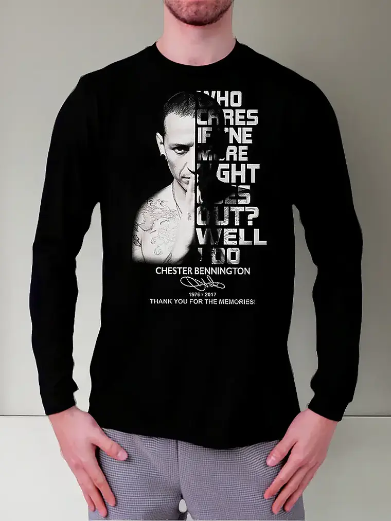 Polera Manga Larga Linkin Park - Ver 03 - Chester Bennington 1