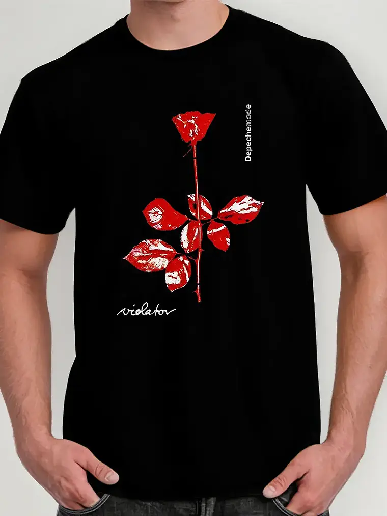 Polera Depeche Mode - Ver 18 - Violator 1