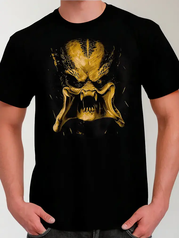 Polera Depredador - Ver 02 - Terror - Vale Gamess 1