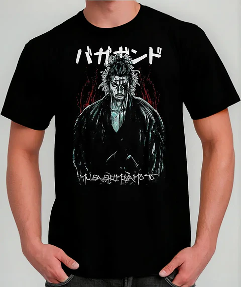Polera Vagabond Miyamoto Musashi