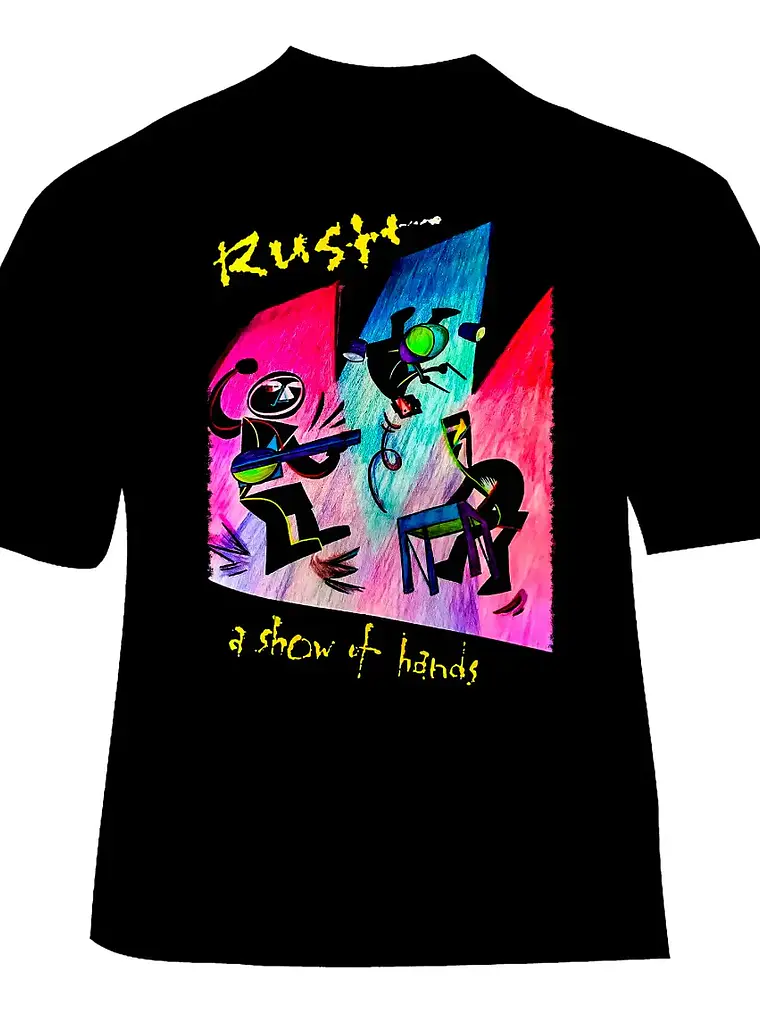 Polera Rush - Ver 01 - A Show Of Hands 1