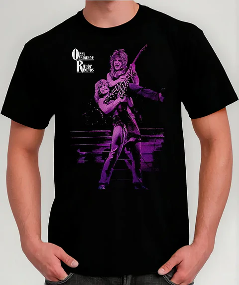 Polera Ozzy Osbourne - Ver 15 - Randy Rhoads