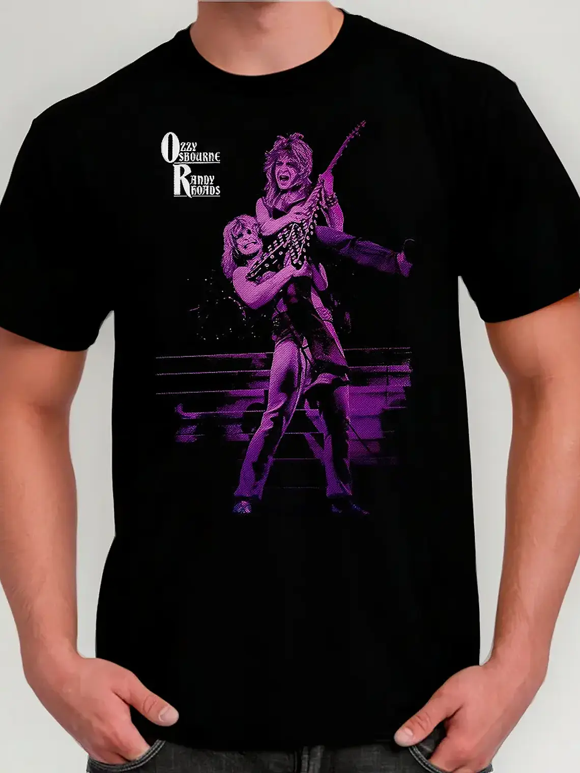 Polera Ozzy Osbourne - Ver 15 - Randy Rhoads 1