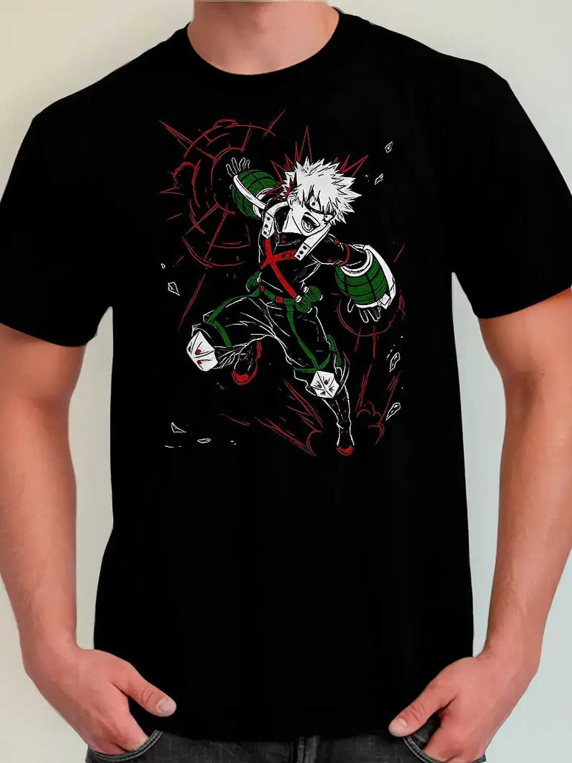 Polera My Hero Academy (boku No Hero) Bakugo 1