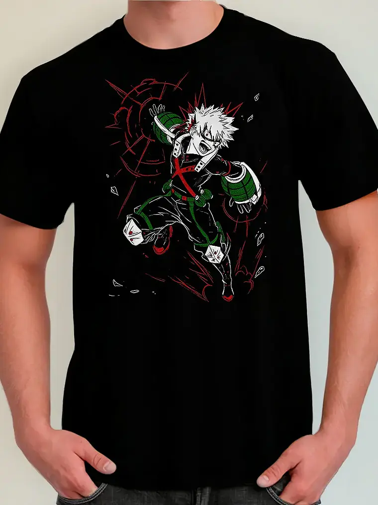 Polera My Hero Academy (boku No Hero) Bakugo 1
