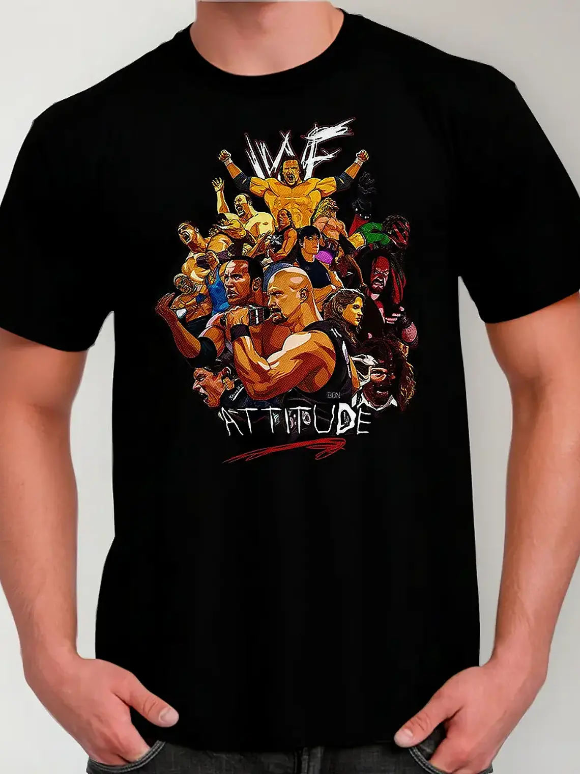 Polera Wwe - Ver 03 - Vale Gamess 1