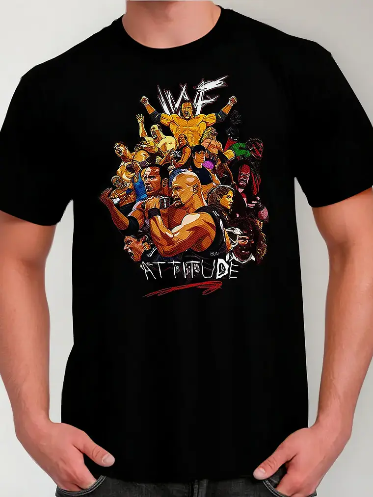 Polera Wwe - Ver 03 - Vale Gamess 1