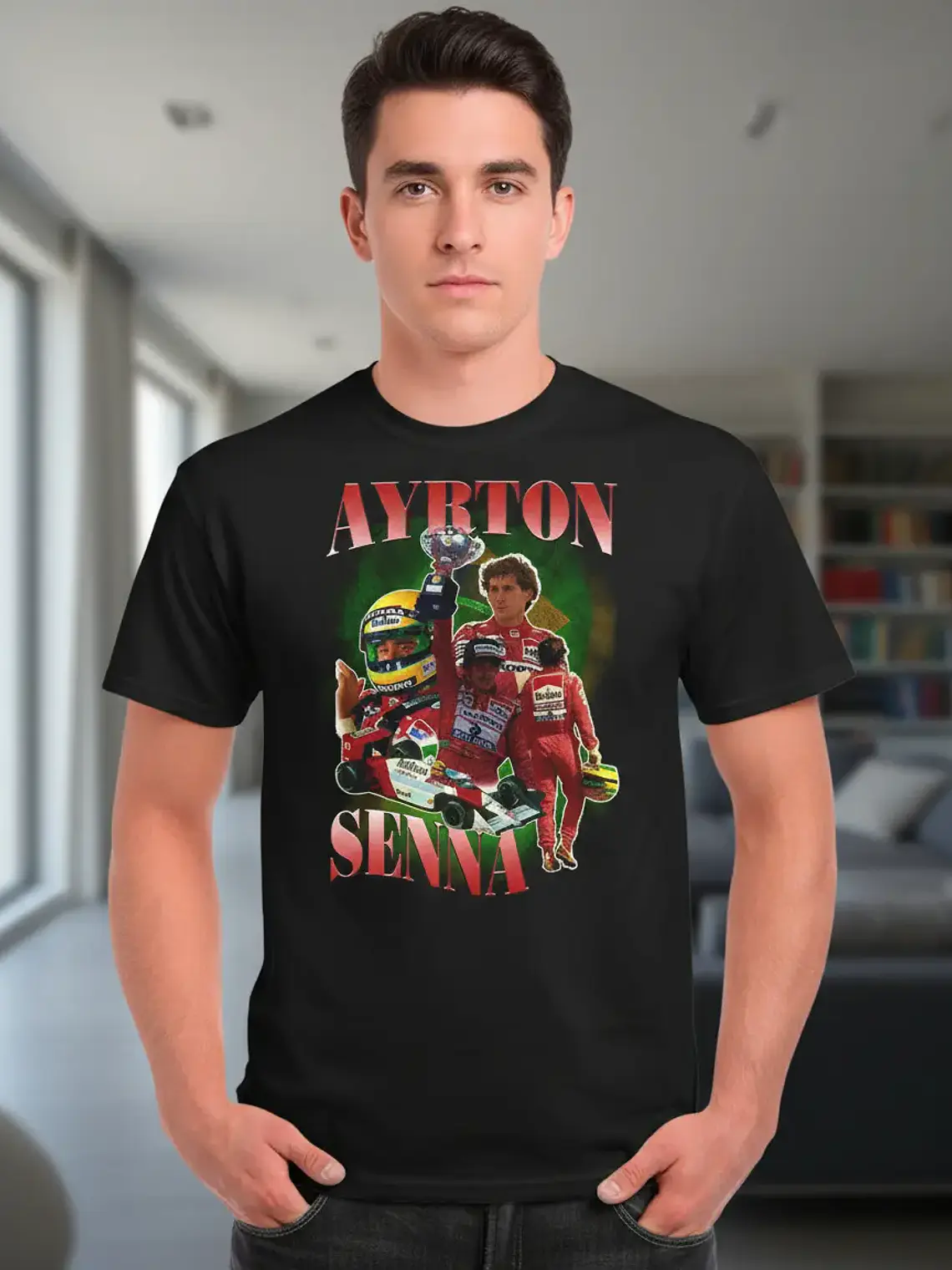 Polera Ayrton Senna - Ver 01 - Vale Gamess 1