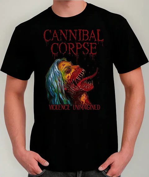 Polera Cannibal Corpse - Ver 05 - Violence Unimagined
