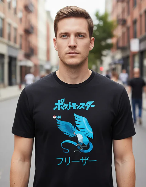 Polera Pokemon - Articuno - Legendario - Vale Gamess - Ver B