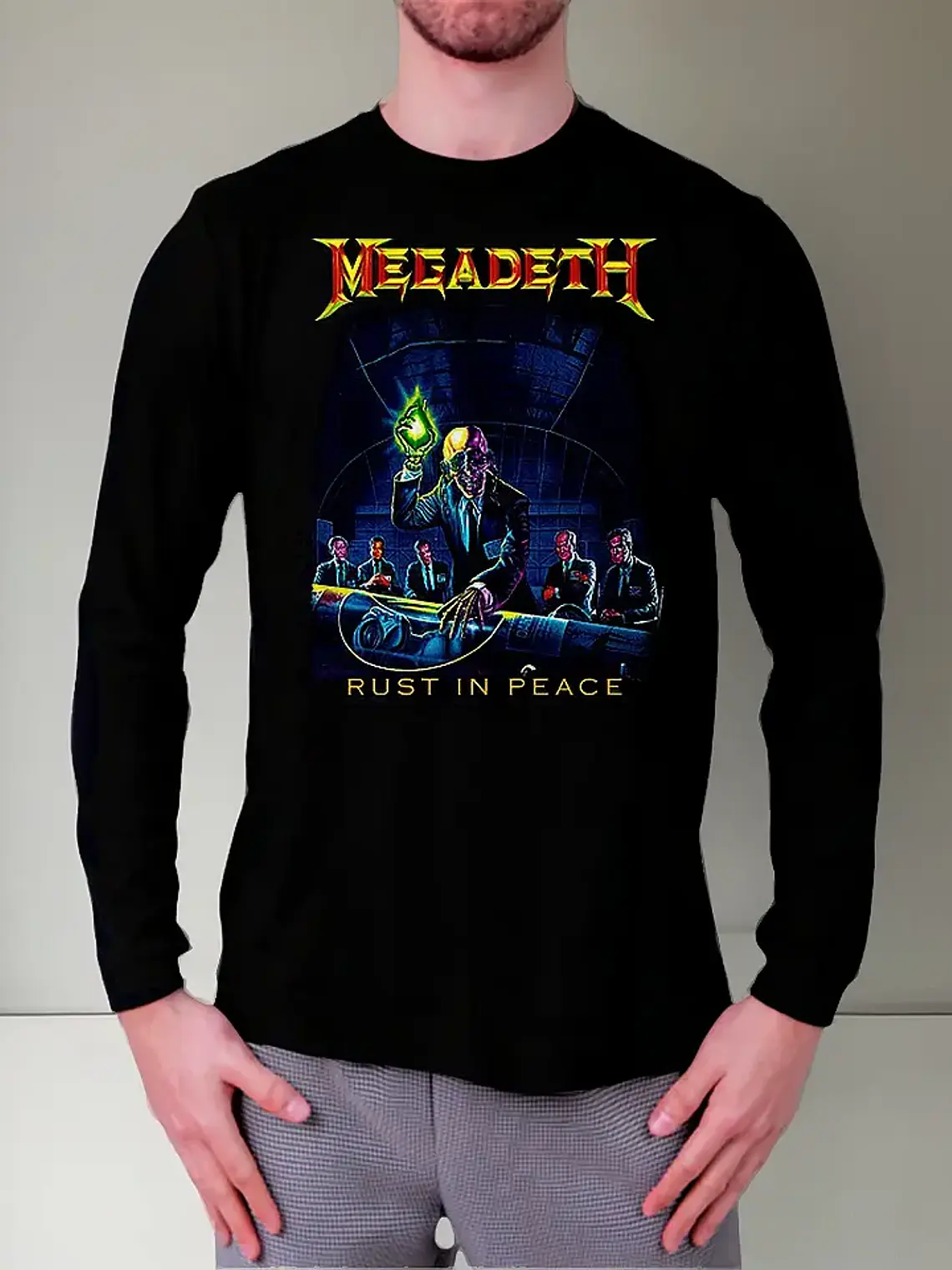 Polera Manga Larga Megadeth - Rust In Peace - Ver 06 1