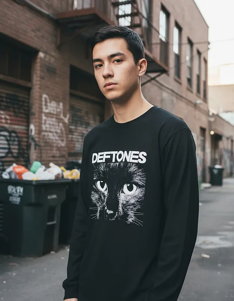Polera Manga Larga Deftones - Ver 02 - (like) Linus