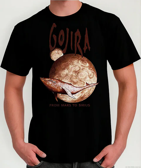 Polera Gojira - Ver 05 - From Mars To Sirius