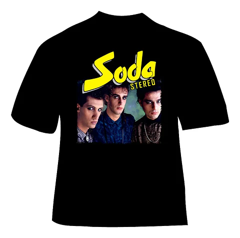 Polera Soda Stereo - Ver 01 - Banda