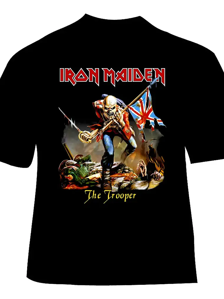 Polera Iron Maiden - Ver 092 - The Trooper 1