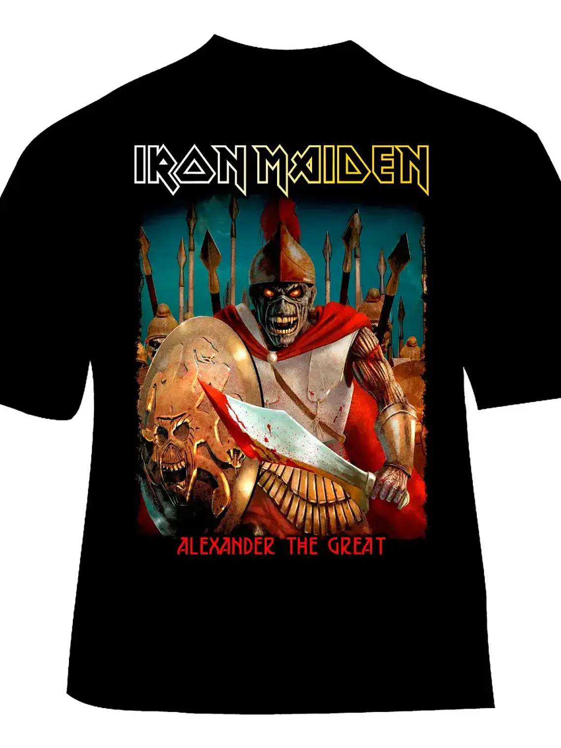 Polera Iron Maiden Alexander The Great Ver 02 1