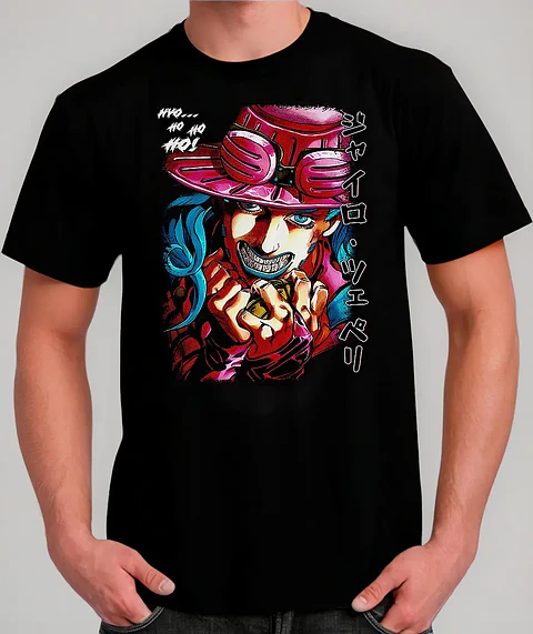 Polera Gyro Steel Ball Run Jojo's Bizarre Adventure