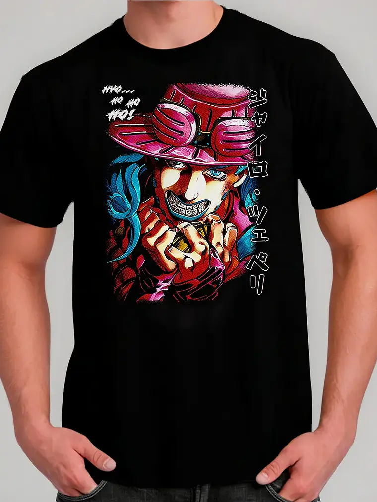 Polera Gyro Steel Ball Run Jojo's Bizarre Adventure 1