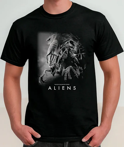 Polera Alien - Ver 02 - Vale Gamess