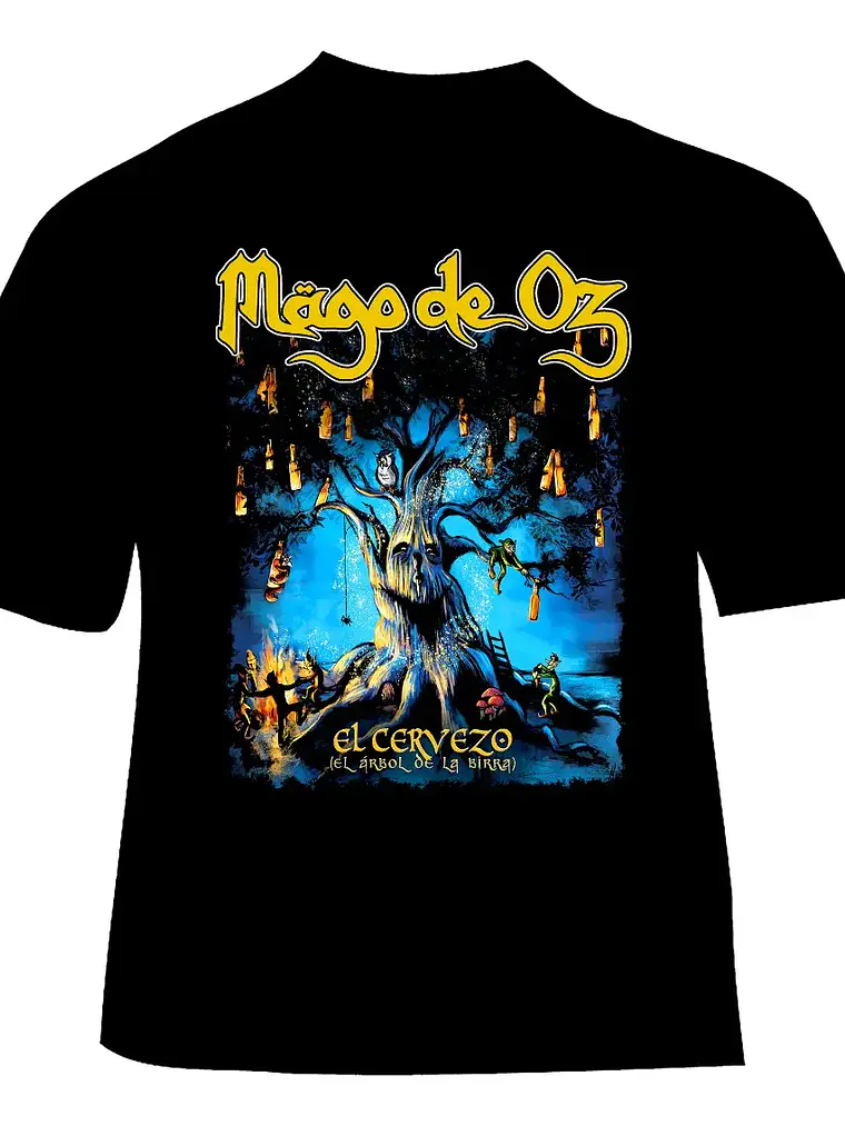 Polera Mago De Oz - Ver 06 - El Cervezo 1