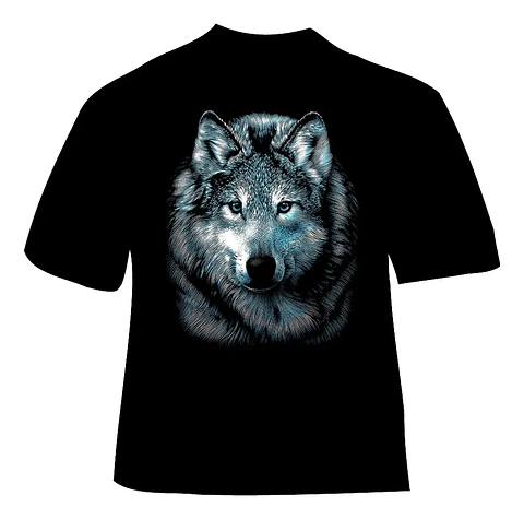 Polera Animales - Ver 17 - Lobo