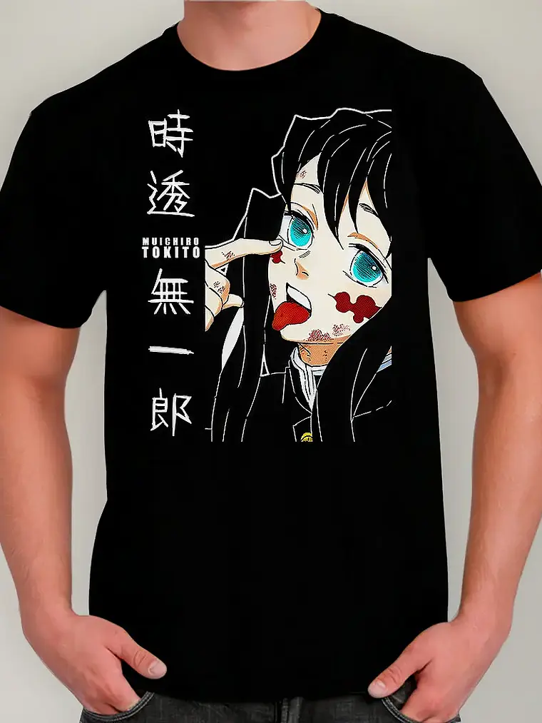 Polera Kimetsu No Yaiba: Demon Slayer - Especial - Tokito 1
