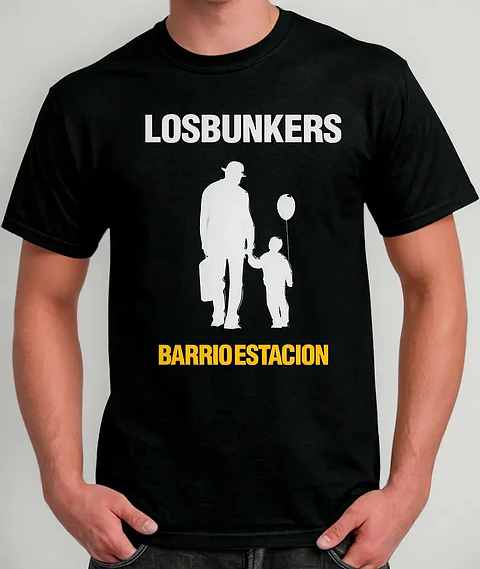 Polera Los Bunkers - Ver 05 - Barrio Estacion