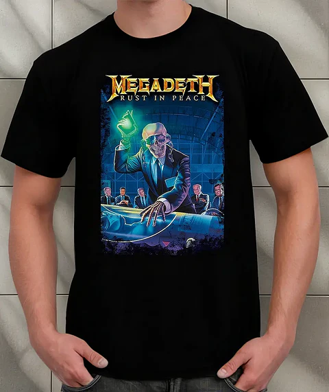 Polera Megadeth - Ver 18 - Rust In Peace