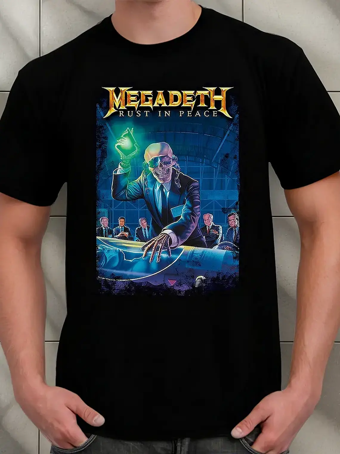 Polera Megadeth - Ver 18 - Rust In Peace 1