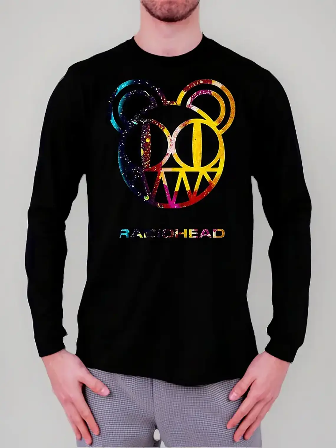 Polera Manga Larga Radiohead - Ver 08 - Logo 1