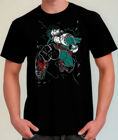 Polera My Hero Academy (boku No Hero) Deku