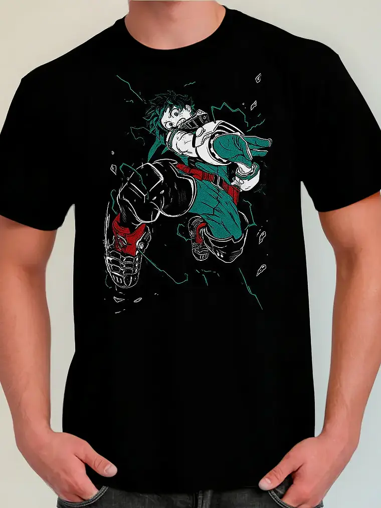 Polera My Hero Academy (boku No Hero) Deku 1