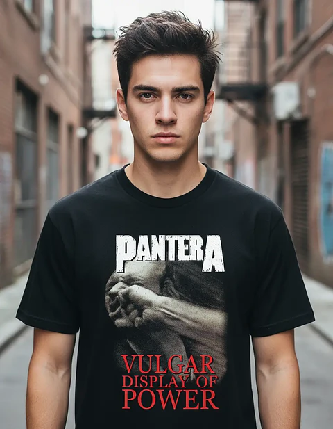 Polera Pantera - Ver 15 - Vulgar Display Of Power