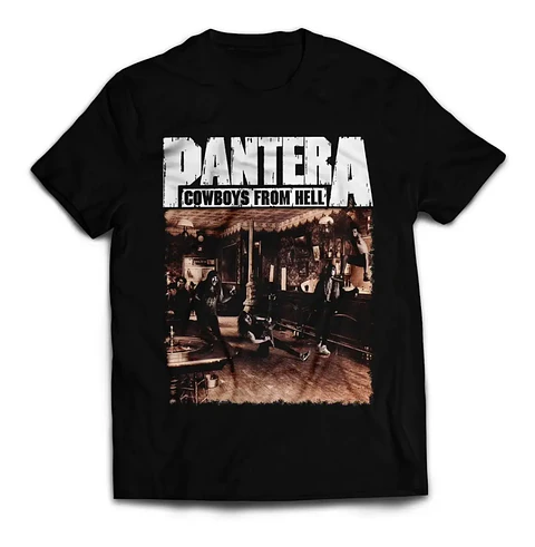 Polera De Pantera Album Cowboys From Hell