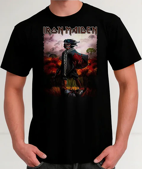 Polera Iron Maiden - Ver 037 - Mapuche