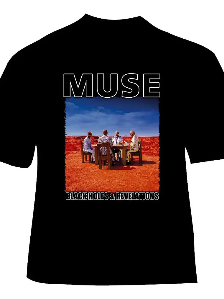 Polera Muse - Ver 03 - Black Holes & Revelations 1