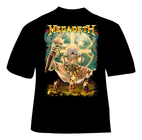 Polera Megadeth - Ver 14