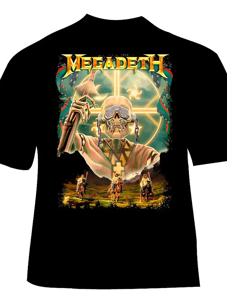 Polera Megadeth - Ver 14 1