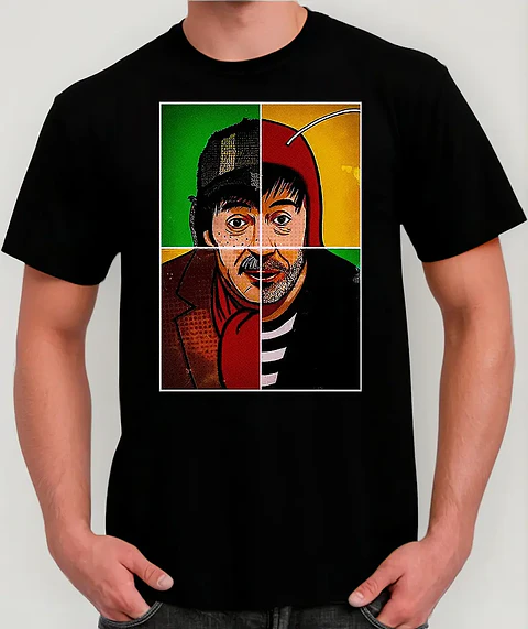 Polera Chavo Del 8 - Ver 05 - Personajes