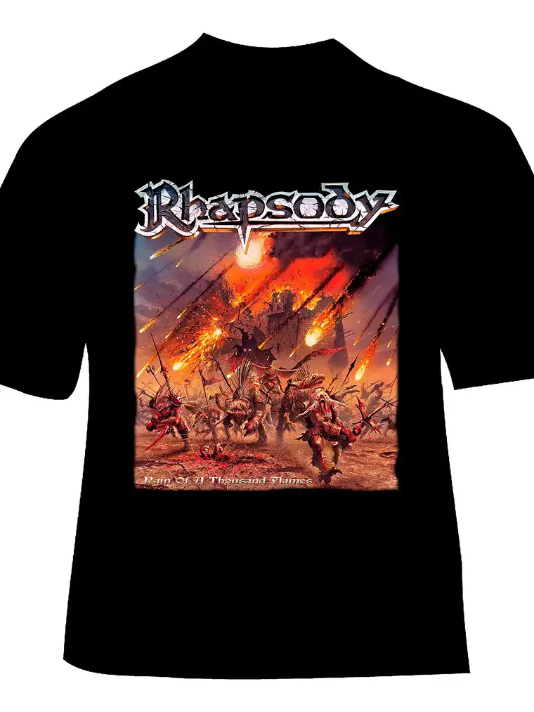 Polera Rhapsody - Ver 28 - Rain Of A Thousand Flames 1