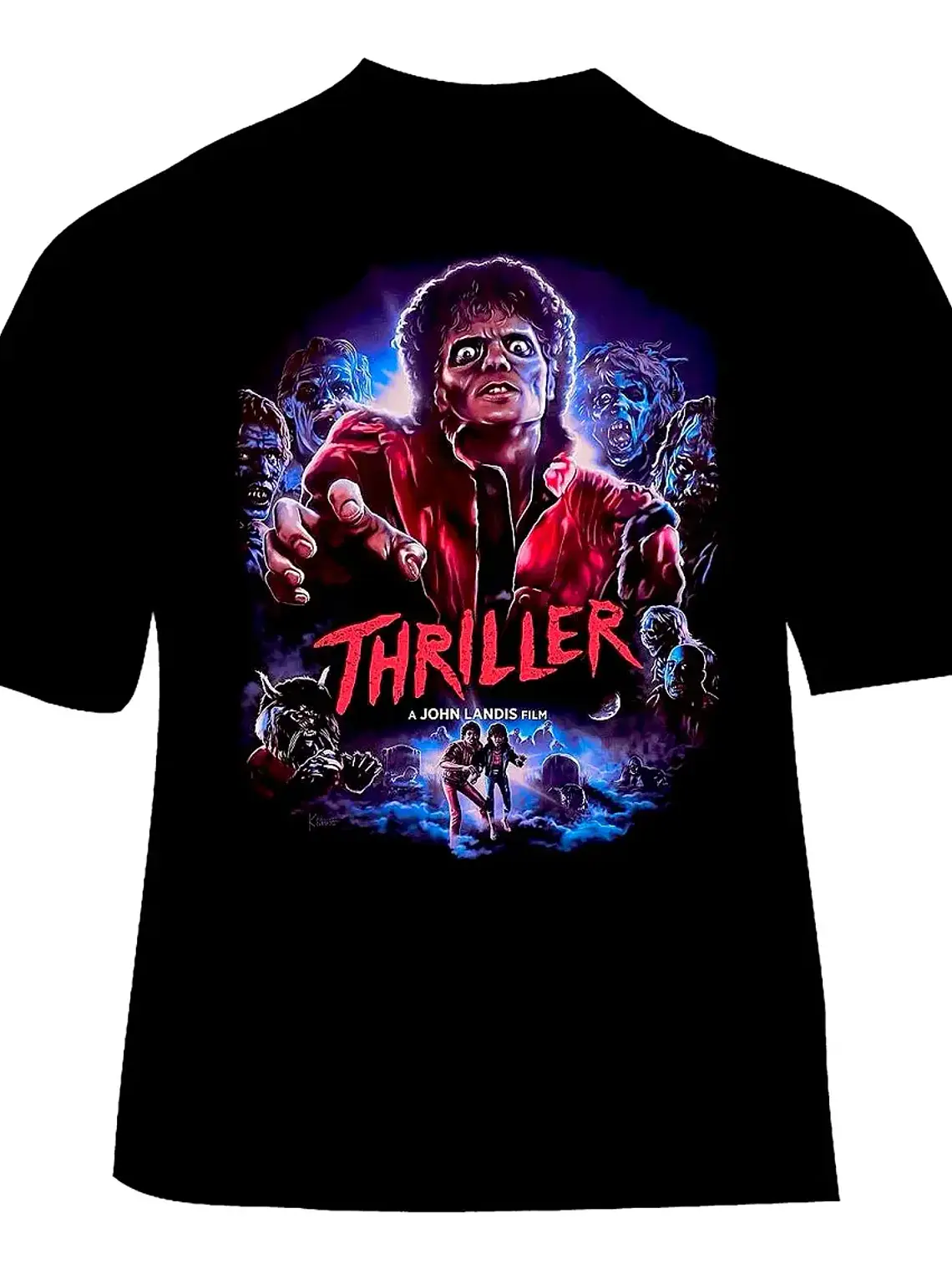 Polera Michael Jackson - Ver 07 - Thriller 1