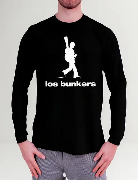 Polera Manga Larga Los Bunkers - Ver 01 - En Vivo