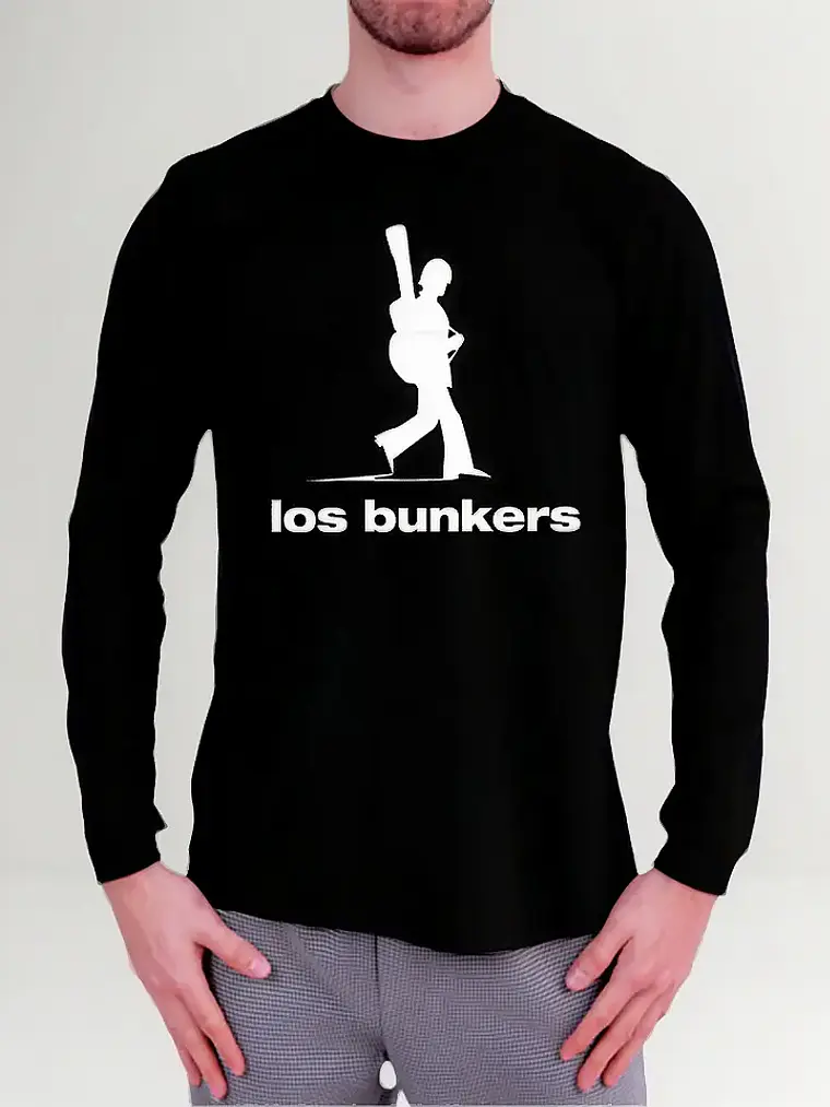 Polera Manga Larga Los Bunkers - Ver 01 - En Vivo 1