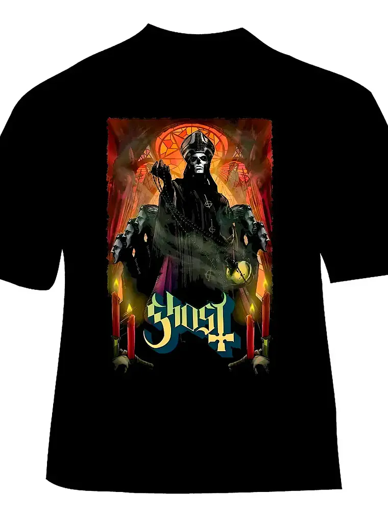 Polera - Bandas - Ghost - Ver 03 1