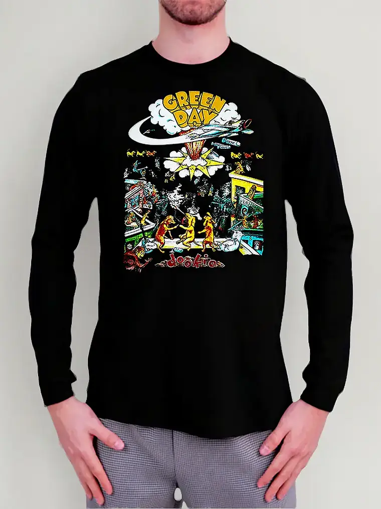 Polera Manga Larga Green Day - Ver 04 - Dookie 1