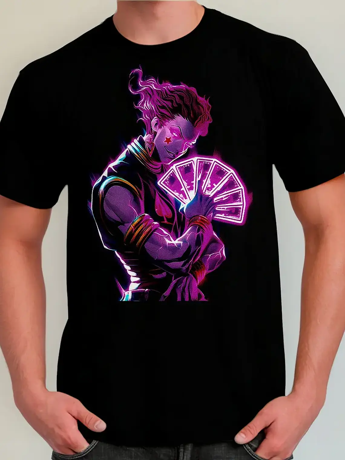 Polera Hunter X Hunter Neon - Ver 01 - Hisoka 1