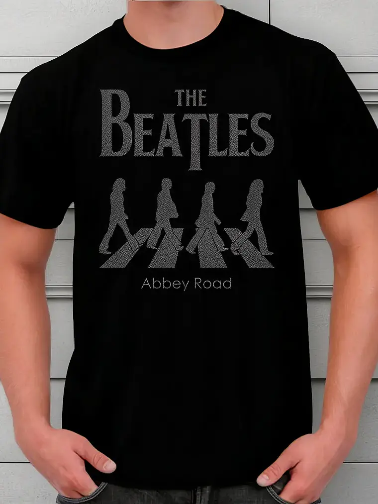 Polera The Beatles - Ver 01 - Abbey Road 1