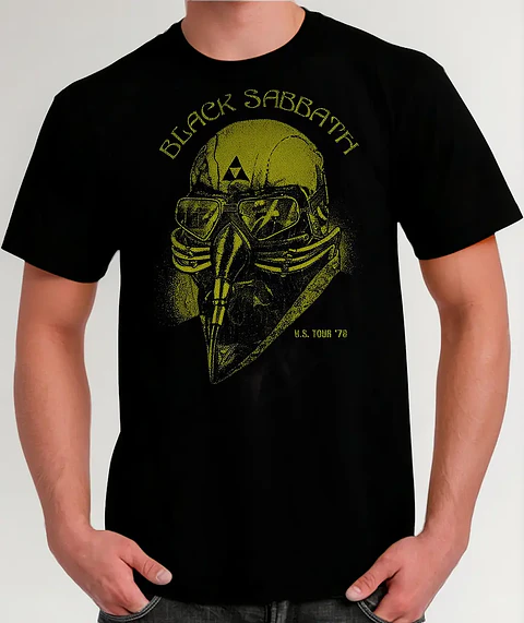 Polera Black Sabbath - Ver 03 - U. S. Tour 1978