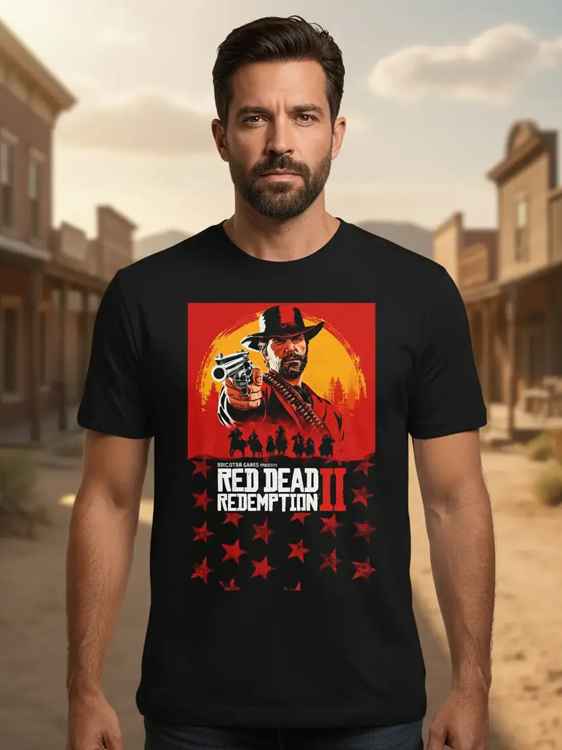 Polera Red Dead Redemption 2 - Ver 01 - Vale Gamess 1