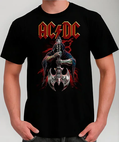 Polera Ac/dc - Ver 09 - Vale Gamess